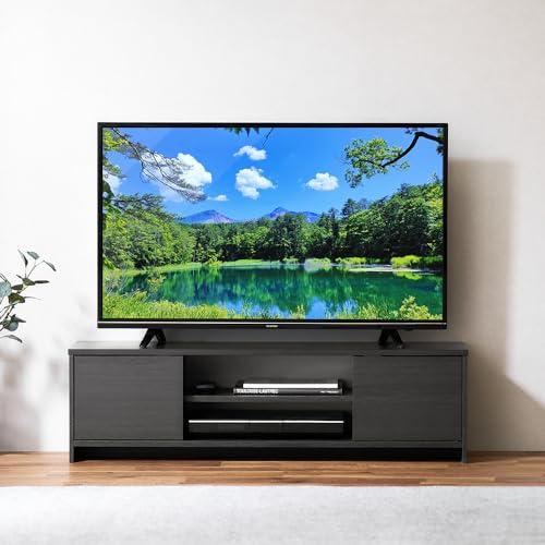 【47インチまで対応】アイリスオーヤマ テレビ台 『隠せる収納』 AVボード ローボード 収納 棚 ...