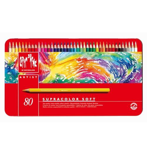 カランダッシュ 鉛筆 スプラカラーソフト 80色 3888-380