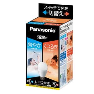 Panasonic（パナソニック） LED電球 6.4W E17口金 昼光色 電球色 電球