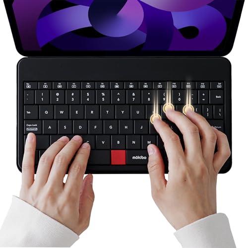 Mokibo ワイヤレスキーボード iPad Pro11インチ ケース タッチパッド付き 薄い