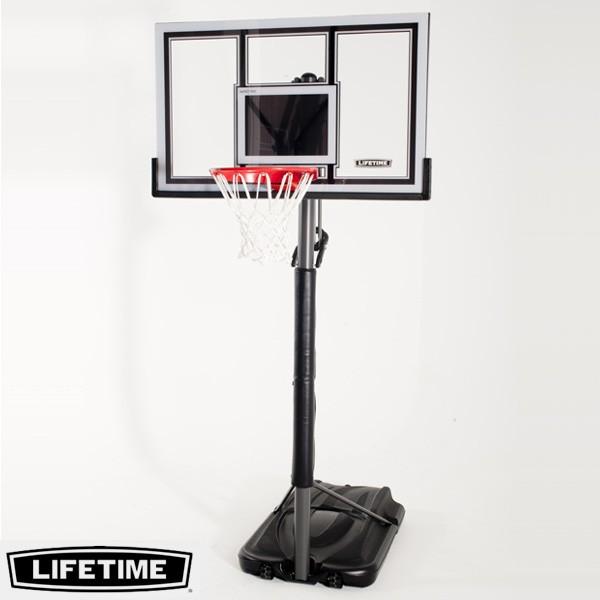 LIFETIME 本格ポータブルバスケットゴール LT-71524 高さ調節可能 自主練、シュート練...