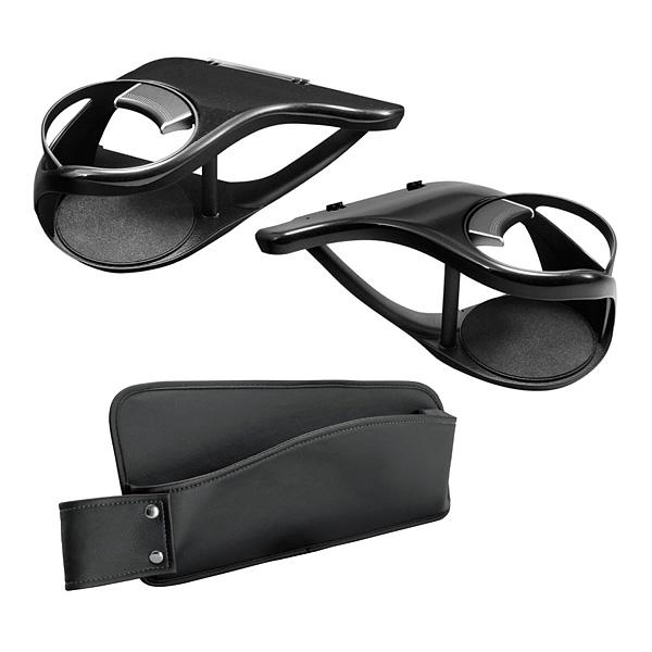 YAC(ヤック) C-HR専用 ドリンクホルダー 運転席/助手席＆運転席用 シートサイドポケット 3...