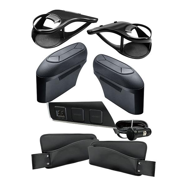 YAC(ヤック) C-HR専用 収納＆電源7点セット ZYX10/NGX50 車 エアコンドリンクホ...