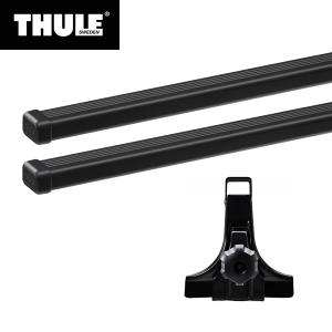 THULE（スーリー） ジムニー専用ベースキャリアセット（フット951+スクエアバー7124） H30/7〜 JB64 カーキャリア ルーフキャリア｜stylemarket