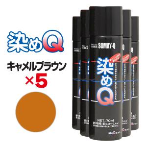 染めQ エアゾール 70ml ブラック 【5本セット】 速乾 密着 色変え