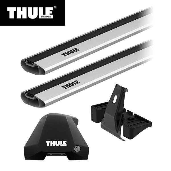 THULE（スーリー） アルファロメオ ステルヴィオ（ルーフレールなし）専用ベースキャリアセット フ...