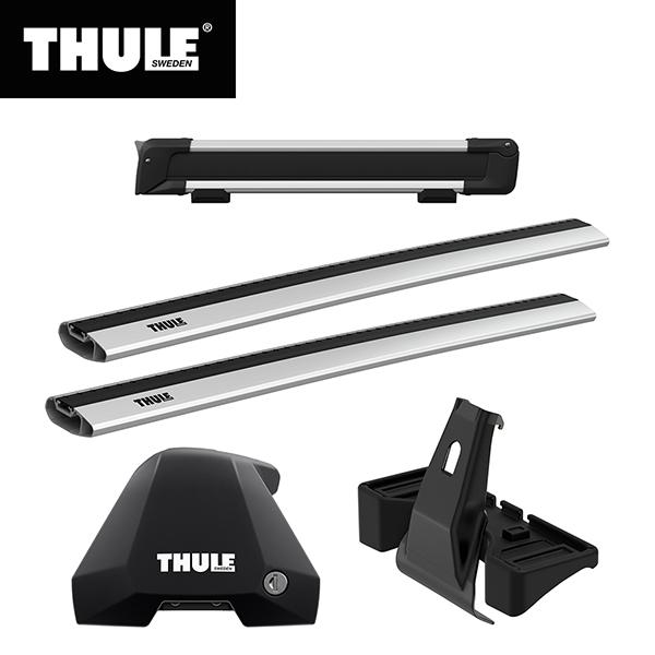 THULE（スーリー） ヴェゼル専用ベースキャリア（フット7205+ウイングバーエッジ 7215/7...