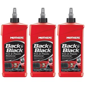 洗車 黒樹脂コーティング剤 MOTHERS バックトゥブラック トリム