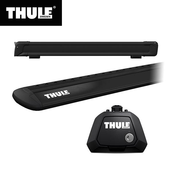 THULE（スーリー） JEEP レネゲード専用ベースキャリア（フット710410+ウイングバー E...