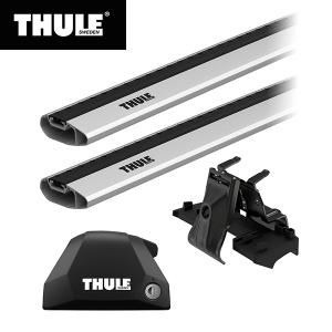 THULE（スーリー） BMW X1（U11 ダイレクトルーフレール）専用ベースキャリアセット フット7206+ウイングバーエッジ 7214×2本+キット6007 ルーフラック｜stylemarket