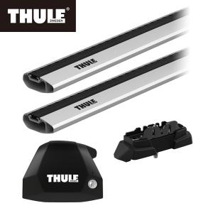 THULE スーリー レヴォーグ VN（R2/10〜） ルーフキャリア 4点セット フット7207+ウイングバーエッジ7214×2本+キット7046 ベースキャリア カーキャリア｜stylemarket