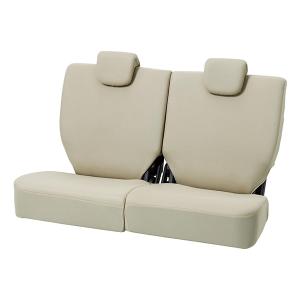 カラードシートカバー フロントベンチシート 2席分 ベージュ 軽自動車