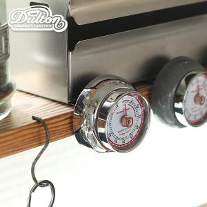 キッチンタイマー クローム マグネット 磁石 キッチン雑貨 電池不要 レトロ アメリカン雑貨 ダルトン DULTON Kitchen timer インダストリアル インテリア｜stylemarket