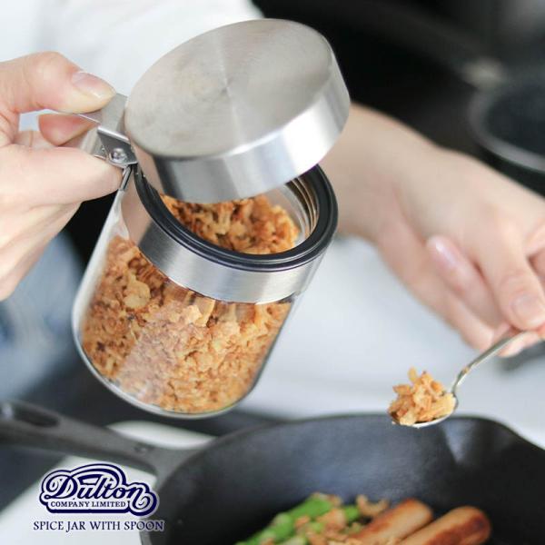 DULTON スパイスジャー スプーン付き 300ml 調味料入れ スパイスボトル 調味料ストッカー...