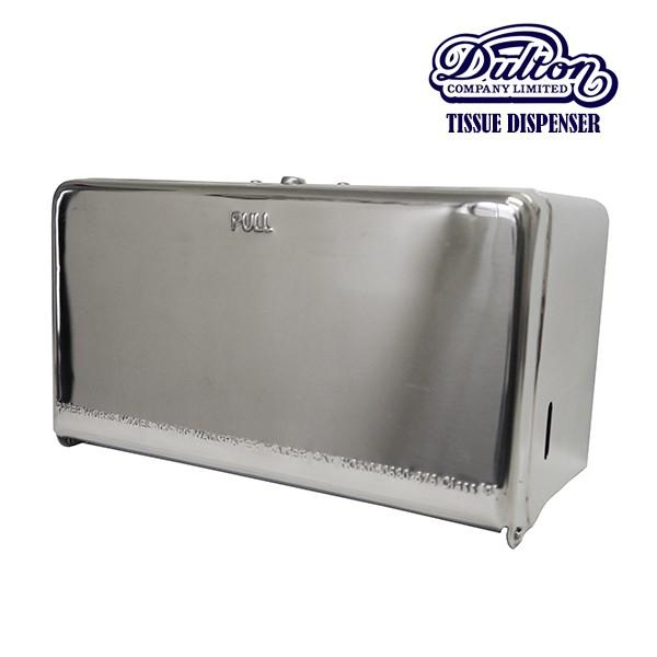 TISSUE DISPENSER ステンレス ティッシュケース/ティッシュディスペンサー/ペーパータ...