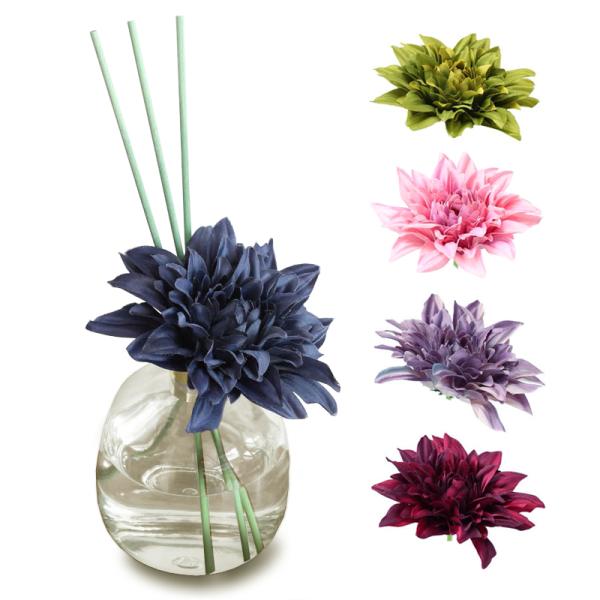 DULTON アロマディフューザー ダリア 450ml リードディフューザー 室内 芳香剤 造花 フ...