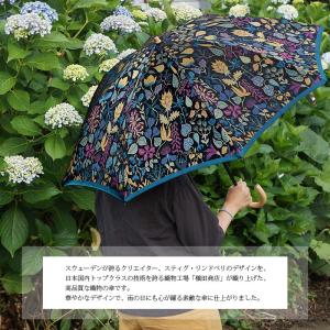 【Stig L】先染め高級傘 55cm 晴雨兼...の詳細画像2