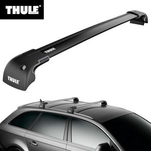 Thule（スーリー）ウイングバー エッジ ブラック M 9592B TH9592B 2本セット 87cm カーキャリア ルーフキャリア ベースキャリア 自動車