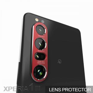 アルマニア Xperia 1 iii  専用 レンズプロテクター  エクスペリアワンマークスリー  カメラを保護するアルマイト仕上げ  アルミ製  レンズ保護パネル 5色
