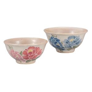 日本の伝統工芸品【九谷焼】 組飯碗 香華  相川志保 (K8-505)｜stylence