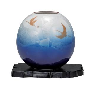 茶道具 籠花入れ 篭花入れ 掛用 白籐籠 耳付 船橋重朗作 : 茶道具