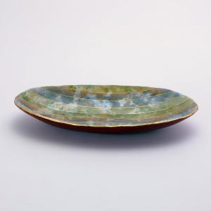 九谷焼 福島武山 香炉 赤絵牡丹獅子文 : 九谷焼 STYLeNCE スタイレンス