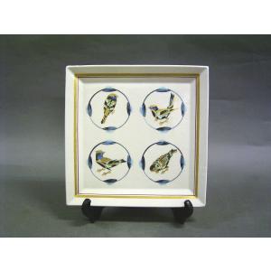 九谷焼 山岸大成作 陶額 色絵二輪牡丹 : 九谷焼 STYLeNCE スタイレンス