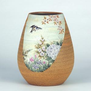 九谷焼 浅蔵五十吉 卓上飾 彩磁彩松韻 : 九谷焼 STYLeNCE スタイレンス