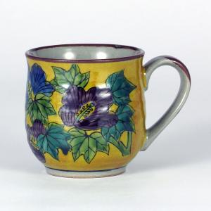 九谷焼 日本の伝統工芸品【九谷焼】 蓋付汲出揃 赤網 (K9-827) (K8-752