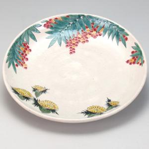 九谷焼 10号飾皿 千羽鶴 日本工芸会正会員 谷敷正人 作 九谷焼 10号飾皿 千羽鶴 日本工芸会正会員 谷敷正人 作 : 九谷焼