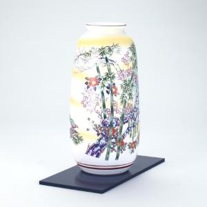 花瓶 おしゃれ 陶器 九谷焼 吉田屋花鳥 : 和座倶楽部 - 通販 - Yahoo
