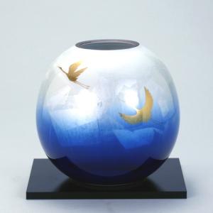 日本の伝統工芸品【九谷焼】 5.5号花瓶 【限定品】オリベ連山 ys628-10