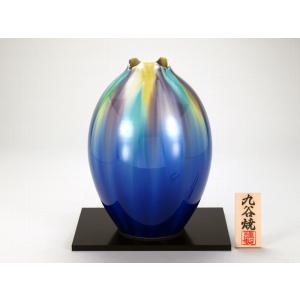 九谷焼 山田義明作 7号扁壺 椿に鵙(もず) : 九谷焼 STYLeNCE