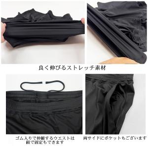 夏も快適 吸汗速乾 薄手 ショートパンツ リカ...の詳細画像5