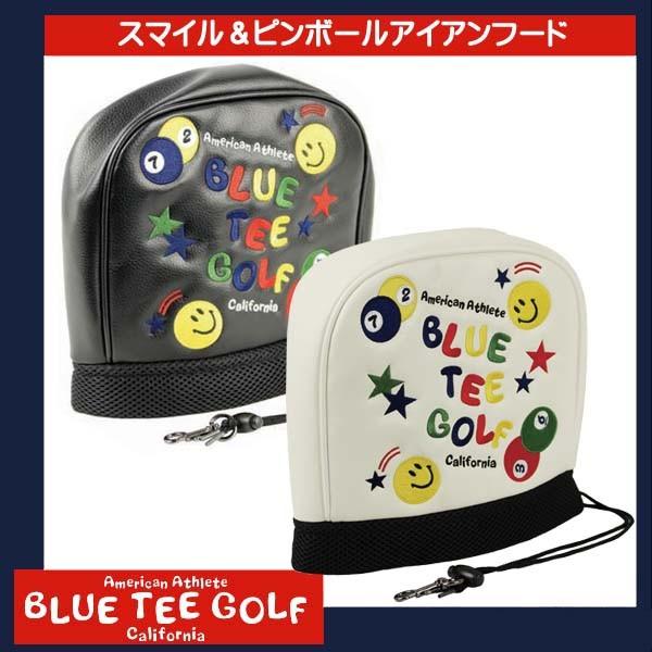 BLUE TEE GOLF ブルーティーゴルフ ピンボール &amp;スマイル アイアンカバー 全2色