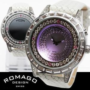 腕時計 メンズ レディース ブランド 1年保証 正規 ROMAGO ロマゴ ROMANCE ミラー文字盤 ビッグフェイス 腕時計 BOX 保証書付｜styleon