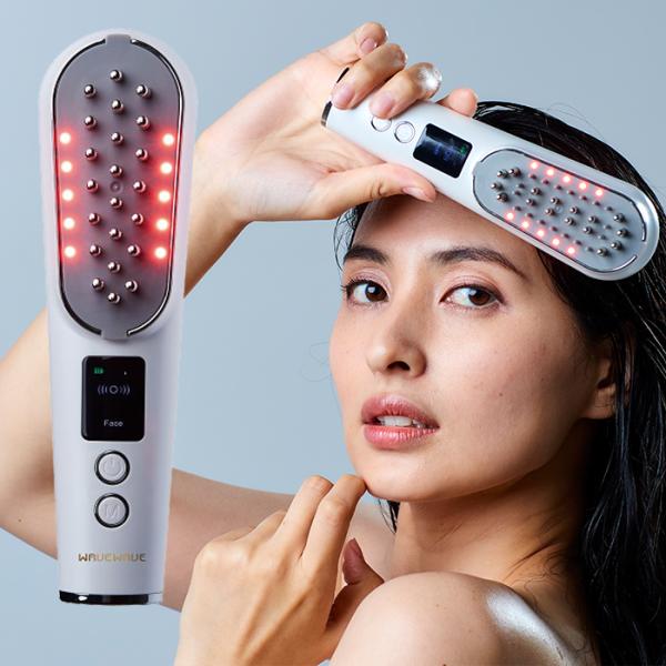 リフトアップ フェイスマッサージ  ヘッドマッサージ ブラシ WAVEWAVE Scalp Brus...