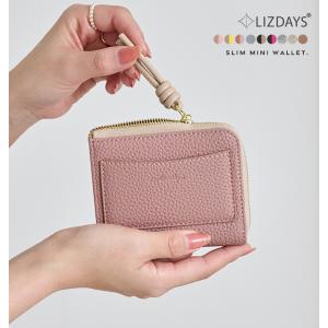 財布 レディース ミニ財布 L字ファスナー ミ...の詳細画像1