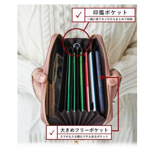 LIZDAYS 通帳ケース 本革 牛革 磁気 ...の詳細画像3