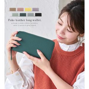 長財布 レディース 大容量 財布 コインスルー...の詳細画像1