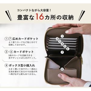 LIZDAYS 二つ折り財布 レディース 本革...の詳細画像4