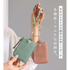 パスケース リール付き 落ちない キーケース ...の詳細画像1