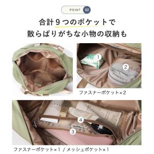 ボストンバッグ レディース 旅行 軽量 大容量...の詳細画像5
