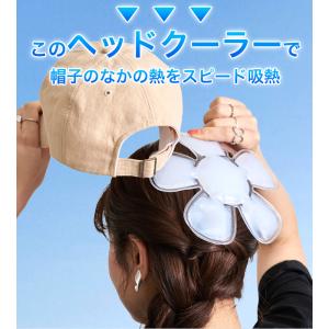 【2点で15%offクーポン】帽子 保冷剤 ヘ...の詳細画像4