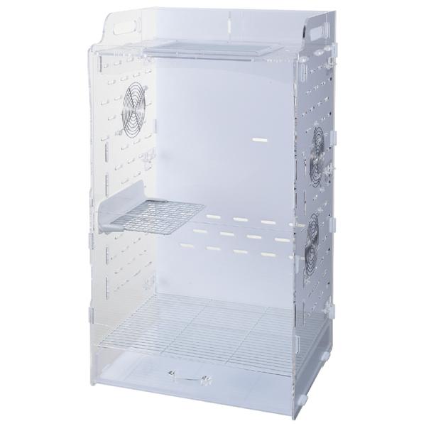 GEX　アクリルルーム　III　390High　フクロモモンガ/デグー用飼育ケージ　ステージ付き　ワ...