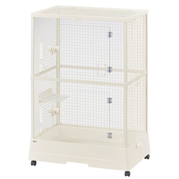 GEX　クリアフロント70 High　チンチラ　デグー　フクロモモンガ　小動物用　ステージ付き　キャ...