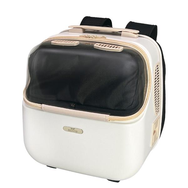 GEX　OSOTO　シェルフィー　ミルク　4WAY　5kg以下　犬猫兼用　犬用　猫用　軽量　リュック...