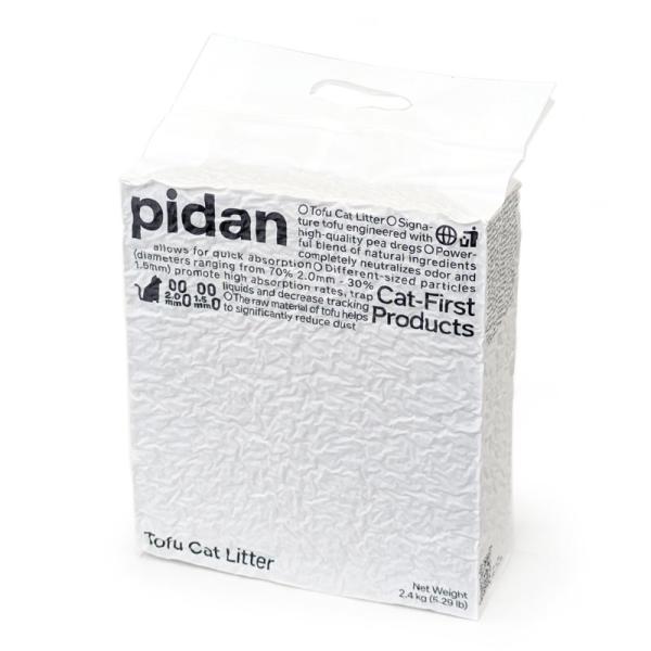 pidan　猫砂　おからMIX　2.4kg　猫用 トイレに流せる 砂 ネコ砂 トイレ砂 オカラ 天然...