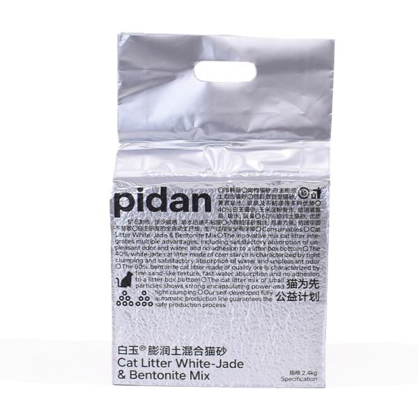 pidan　猫砂　コーンスターチベントナイトMIX　2.4kg　猫用 砂 ネコ砂 トイレ砂 ベントナ...