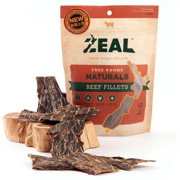 正規品　ZEAL エアドライ ナチュラルペットトリーツ フリーレンジ 牛ガレット 125g　無添加 ...